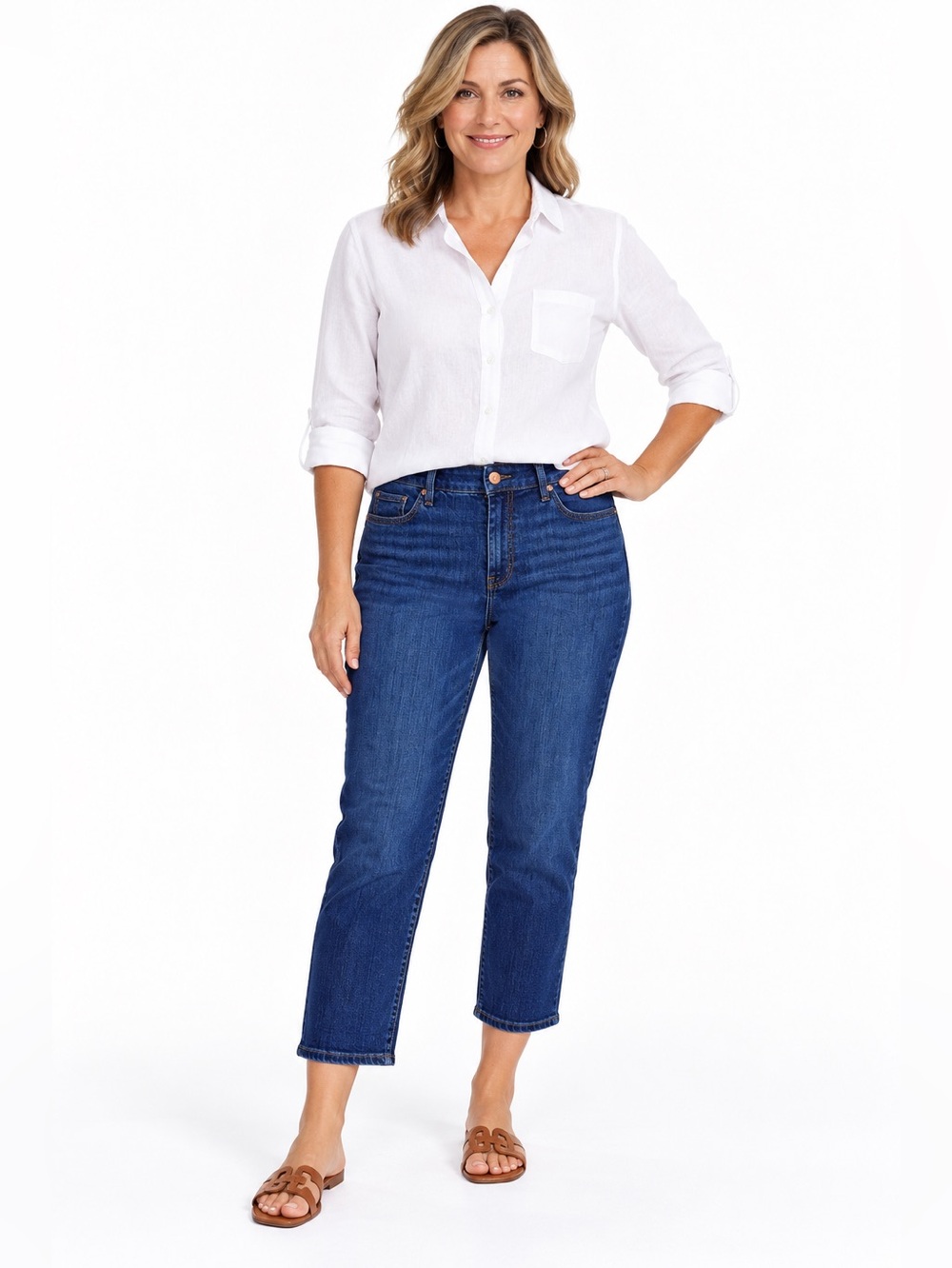 Chicos So Lifting jeans crop size 8 Chicos 1